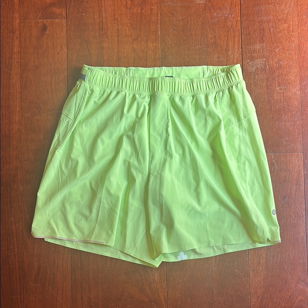 Lululemon Athletica Neon Shorts